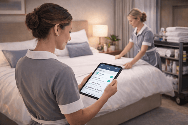 Housekeeping stays aligned