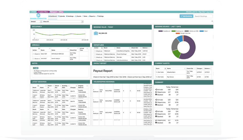 Housekeeping stays aligned